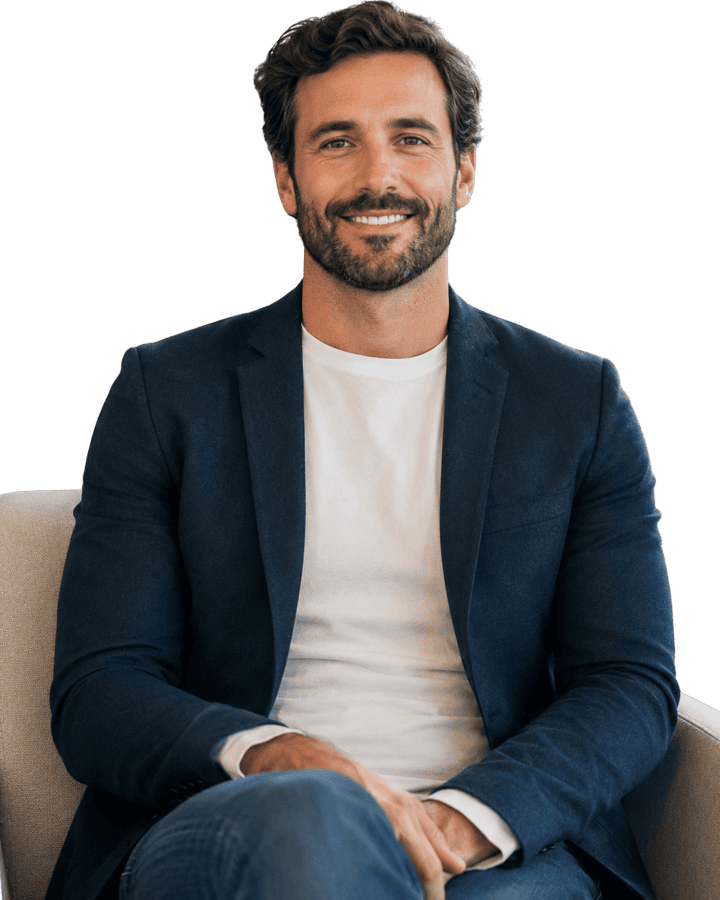 Entrepreneur souriant